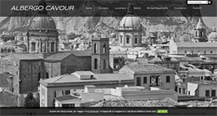 Desktop Screenshot of albergocavour.com