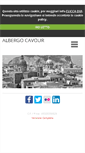 Mobile Screenshot of albergocavour.com